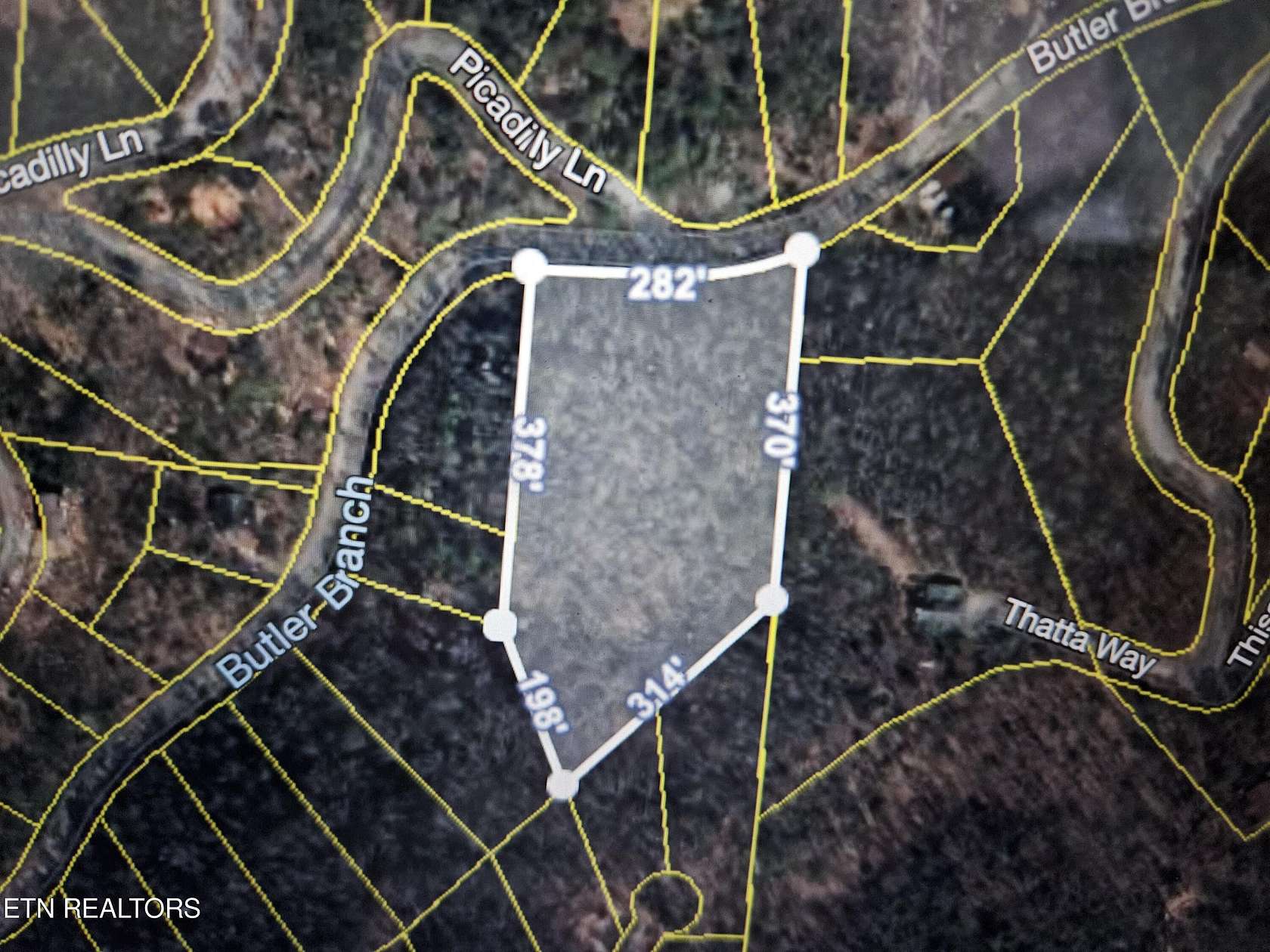 3 Acres of Residential Land for Sale in Gatlinburg, Tennessee