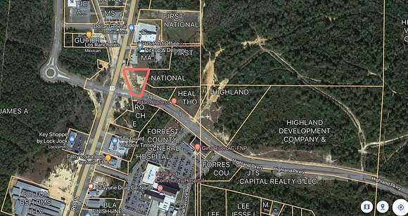 1 Acre of Commercial Land for Sale in Picayune, Mississippi