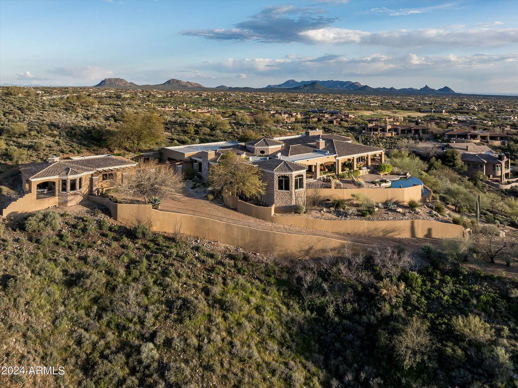 10 Acres of Residential Land with Home for Sale in Scottsdale, Arizona