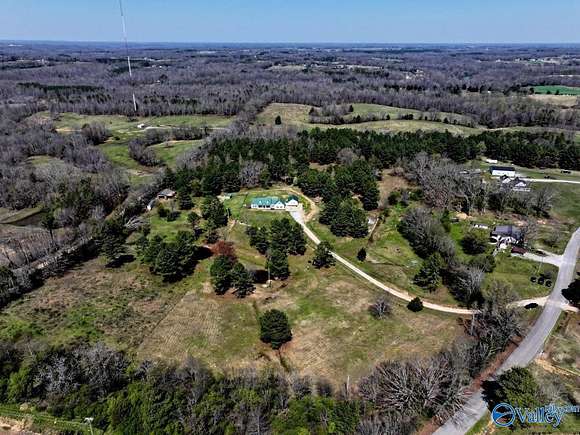 19 Acres of Land with Home for Sale in Rogersville, Alabama