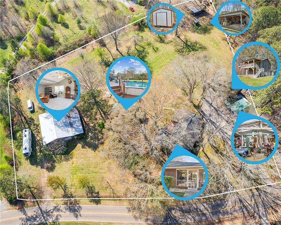 2.9 Acres of Residential Land with Home for Sale in Cumming, Georgia
