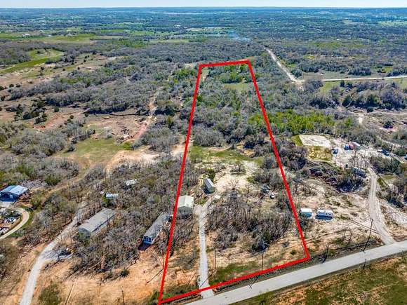 11.3 Acres of Land with Home for Sale in Paradise, Texas