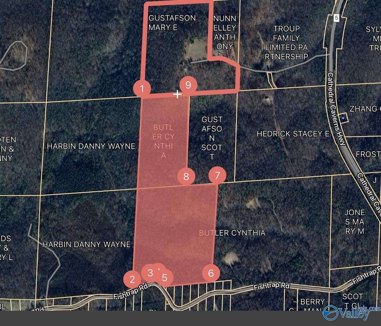 62 Acres of Land for Sale in Grant, Alabama