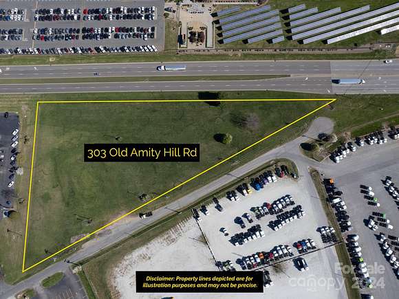 3.6 Acres of Commercial Land for Sale in Cleveland, North Carolina