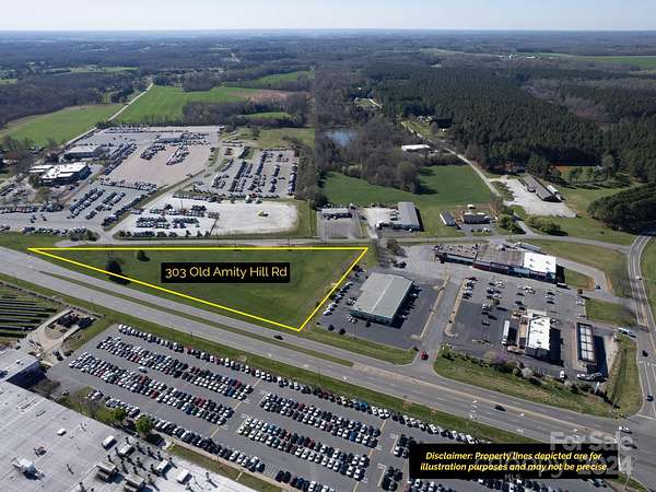 3.6 Acres of Commercial Land for Sale in Cleveland, North Carolina