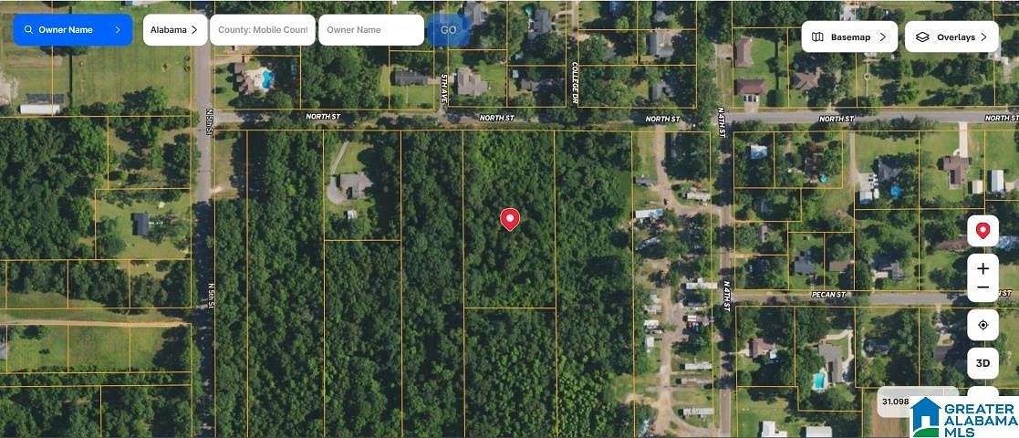 2.4 Acres of Land for Sale in Citronelle, Alabama