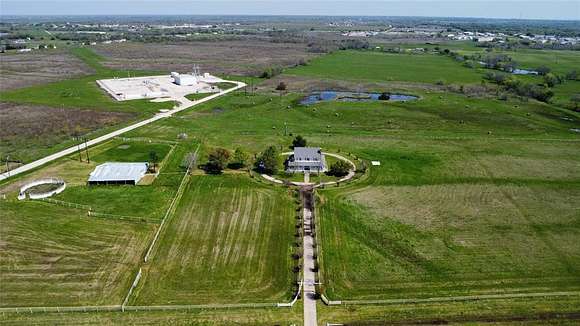 27.9 Acres of Agricultural Land with Home for Sale in Terrell, Texas