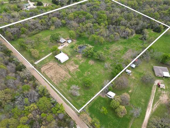 11.6 Acres of Land with Home for Sale in Terrell, Texas