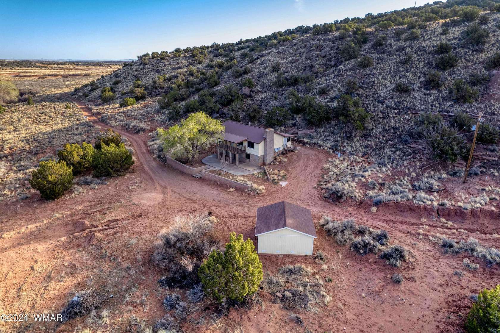 19.7 Acres of Land with Home for Sale in Snowflake, Arizona