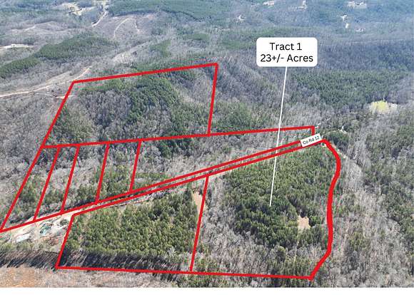 23 Acres of Land for Auction in Heflin, Alabama