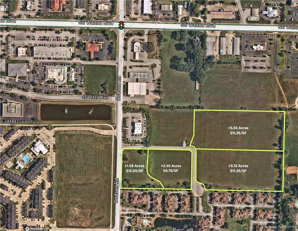 5.12 Acres of Land for Sale in Rogers, Arkansas