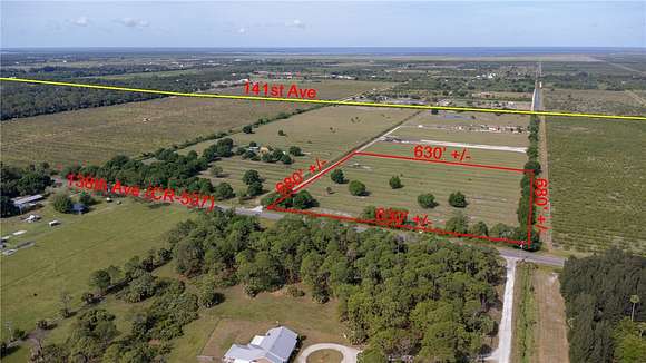 9.5 Acres of Residential Land for Sale in Fellsmere, Florida