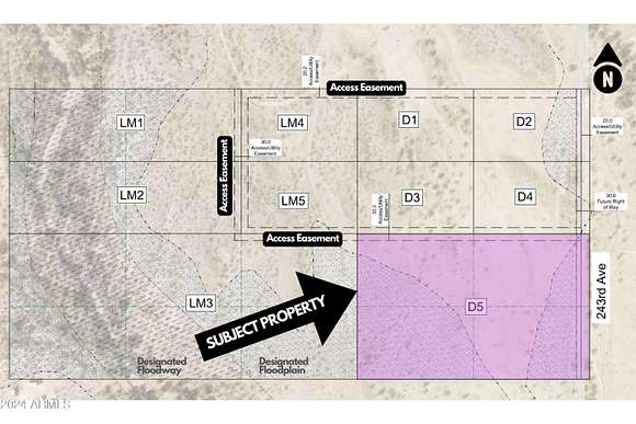 4 Acres of Residential Land for Sale in Wittmann, Arizona