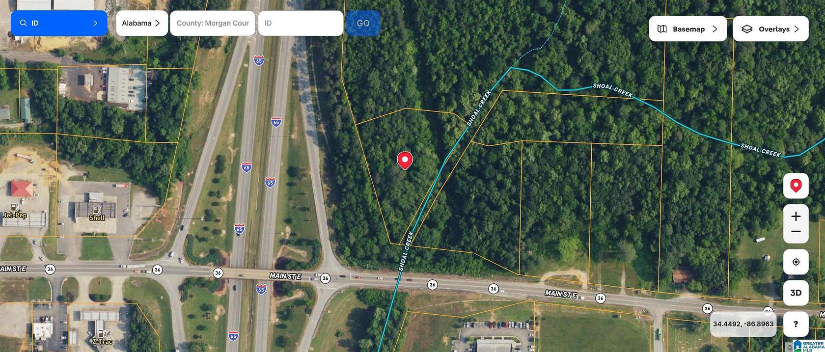 4.6 Acres of Land for Sale in Somerville, Alabama