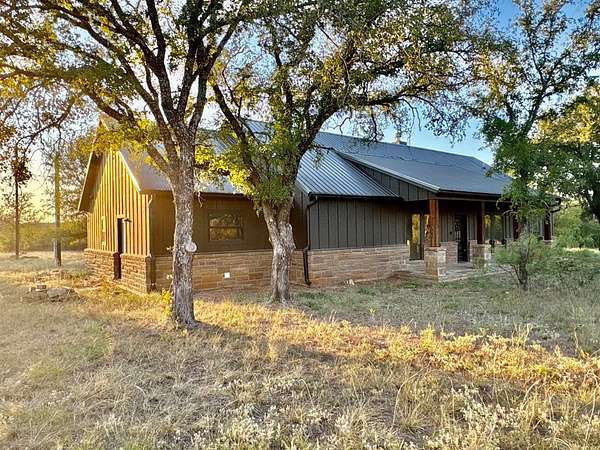 10 Acres of Residential Land with Home for Sale in Graham, Texas