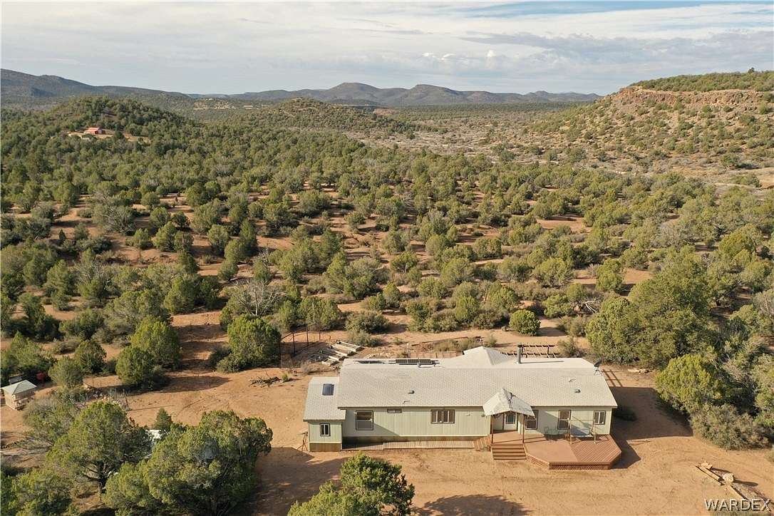 36.1 Acres of Recreational Land with Home for Sale in Kingman, Arizona