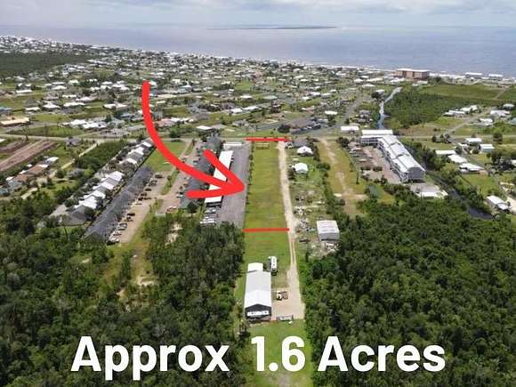 1.6 Acres of Mixed-Use Land for Sale in Mexico Beach, Florida