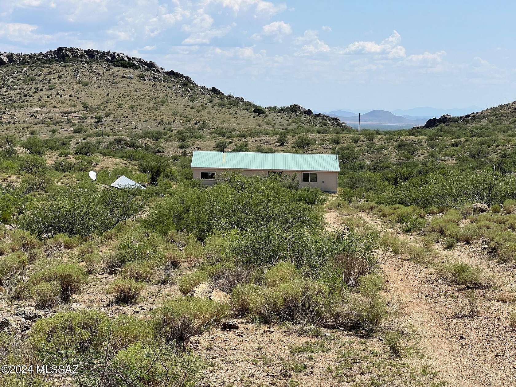 39.13 Acres of Recreational Land with Home for Sale in Willcox, Arizona