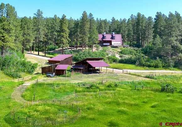 20 Acres of Land with Home for Sale in Bayfield, Colorado