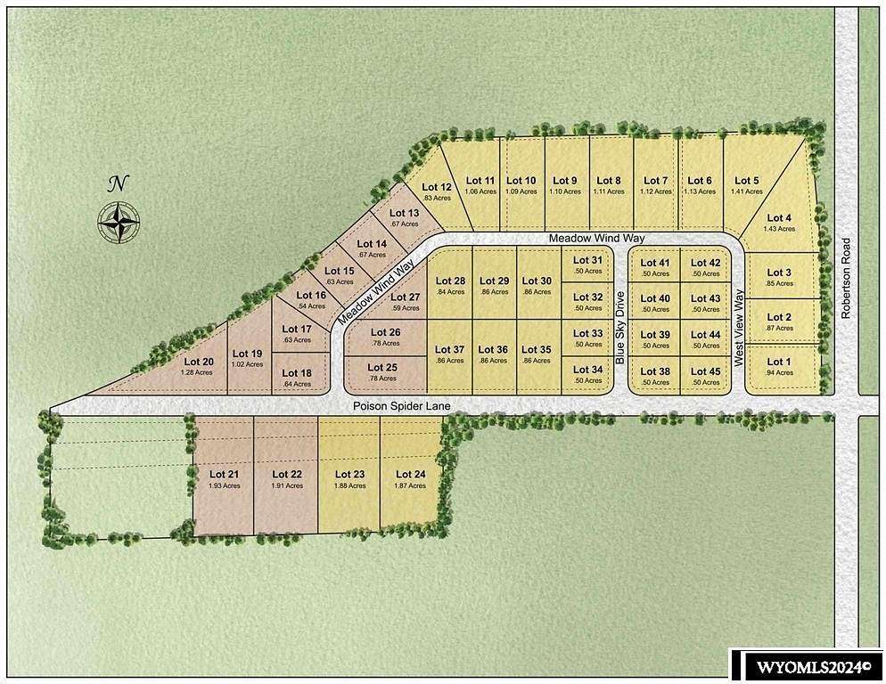 1.9 Acres of Residential Land for Sale in Mills, Wyoming