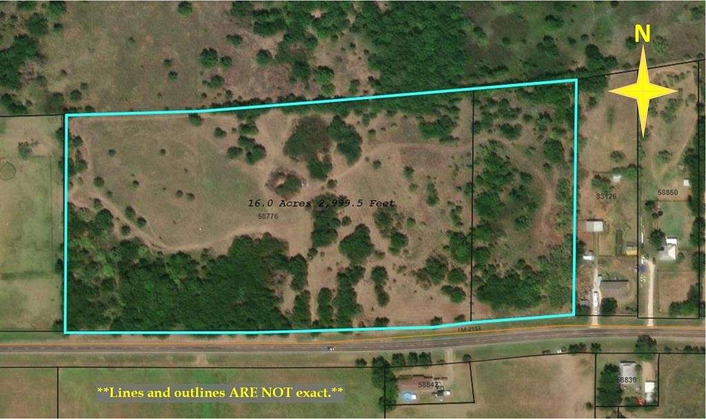 16.2 Acres of Land for Sale in Aubrey, Texas