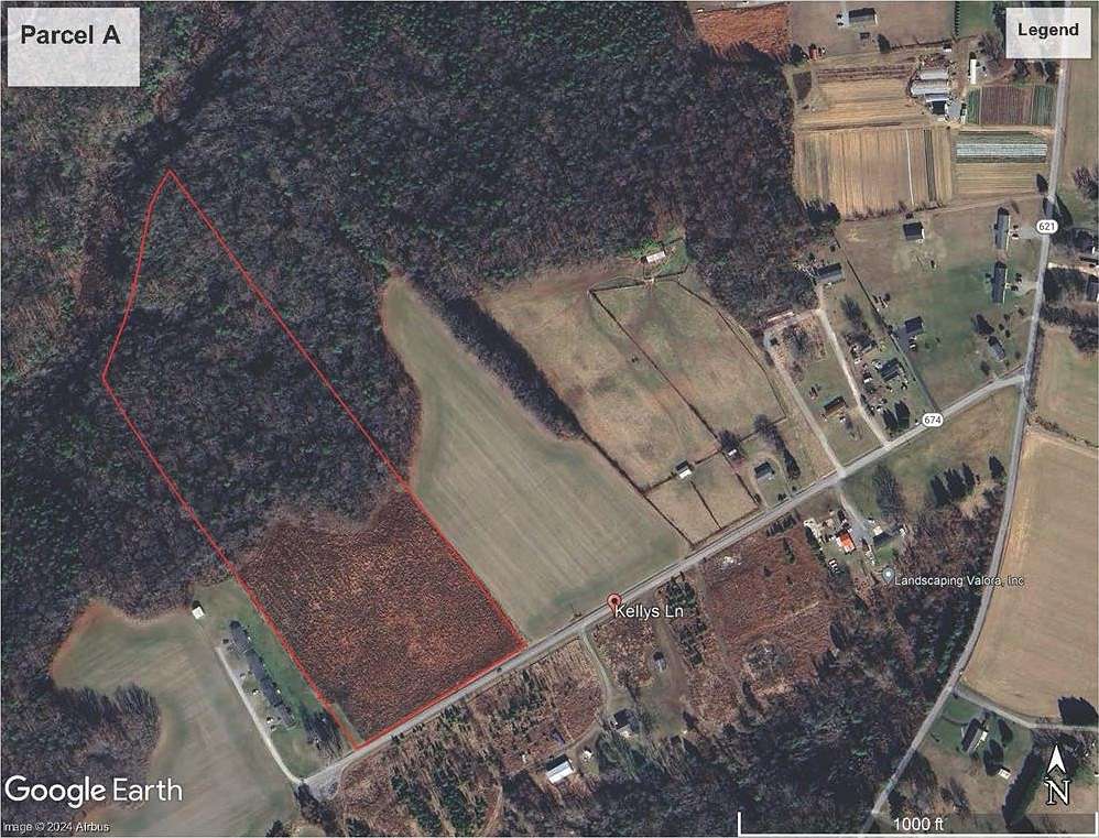 17.1 Acres of Land for Sale in Warsaw, Virginia