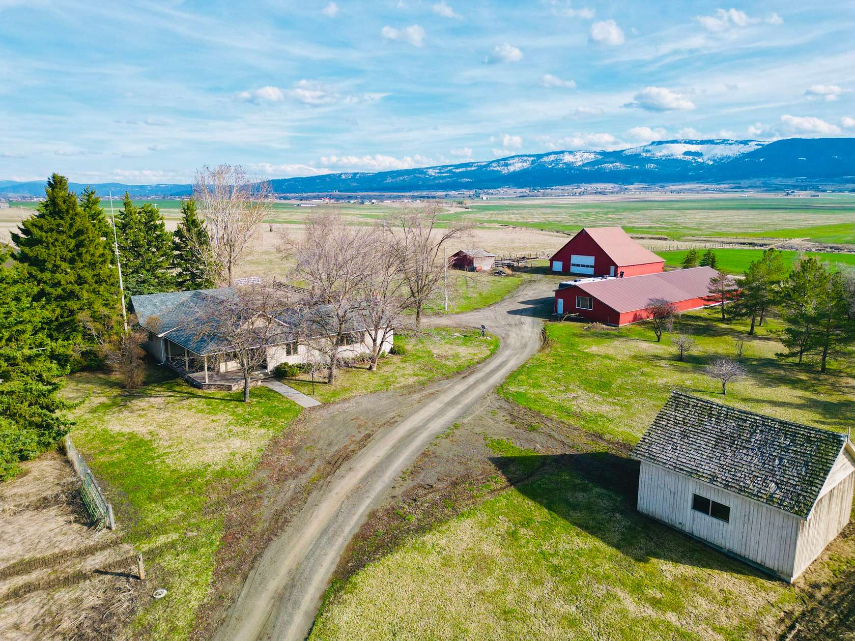 20 Acres of Agricultural Land with Home for Sale in Grangeville, Idaho