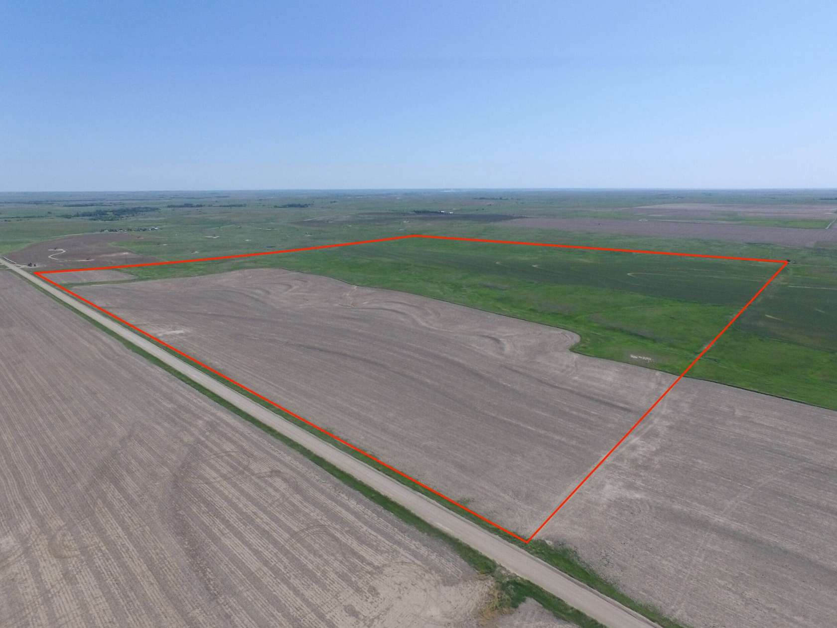 156 Acres of Agricultural Land for Sale in Ogallah, Kansas