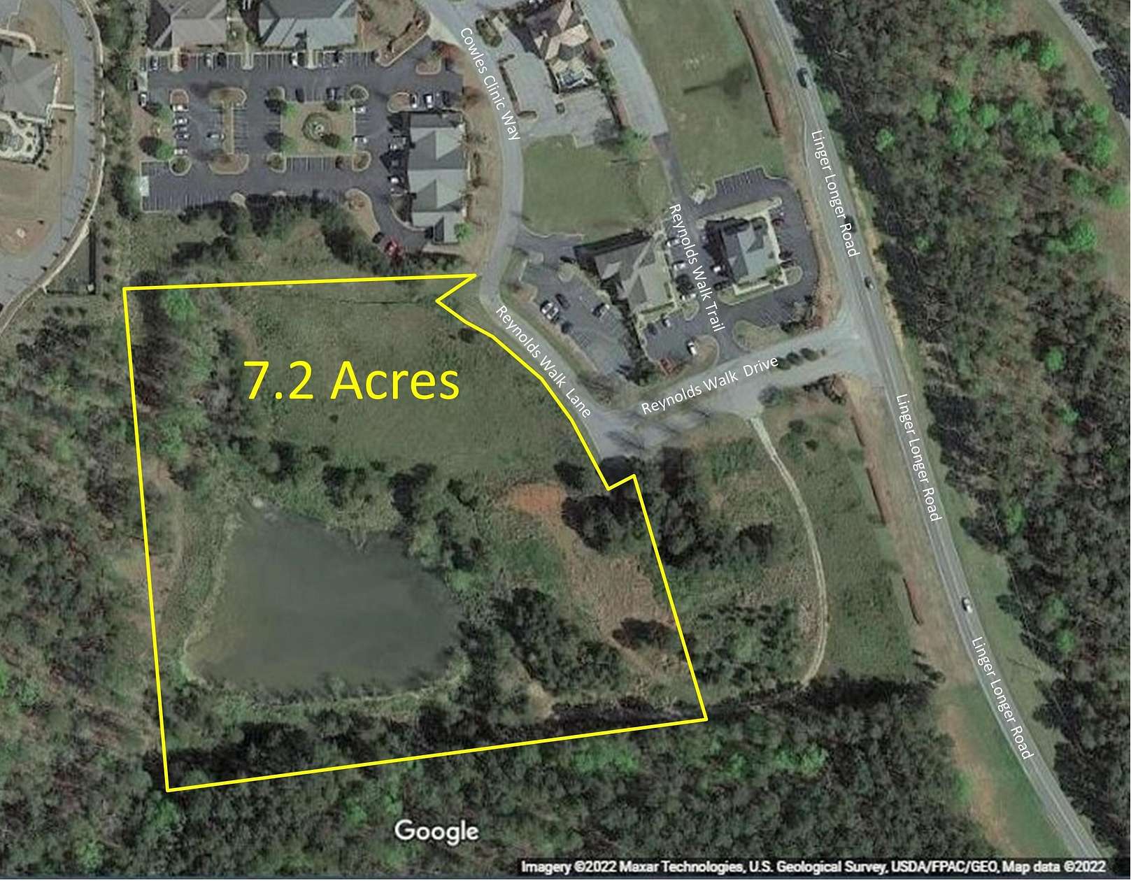 7.2 Acres of Commercial Land for Sale in Greensboro, Georgia