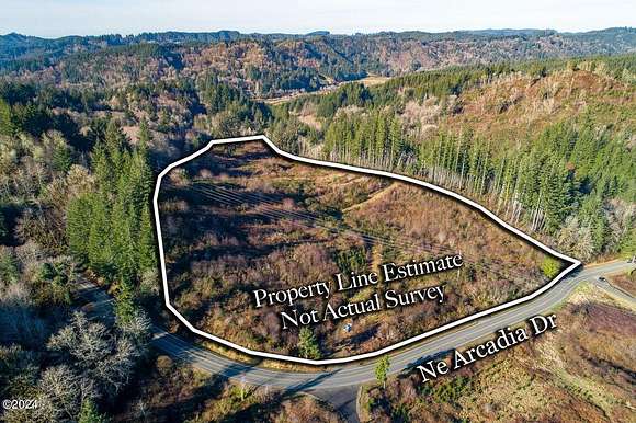 14.9 Acres of Land for Sale in Toledo, Oregon