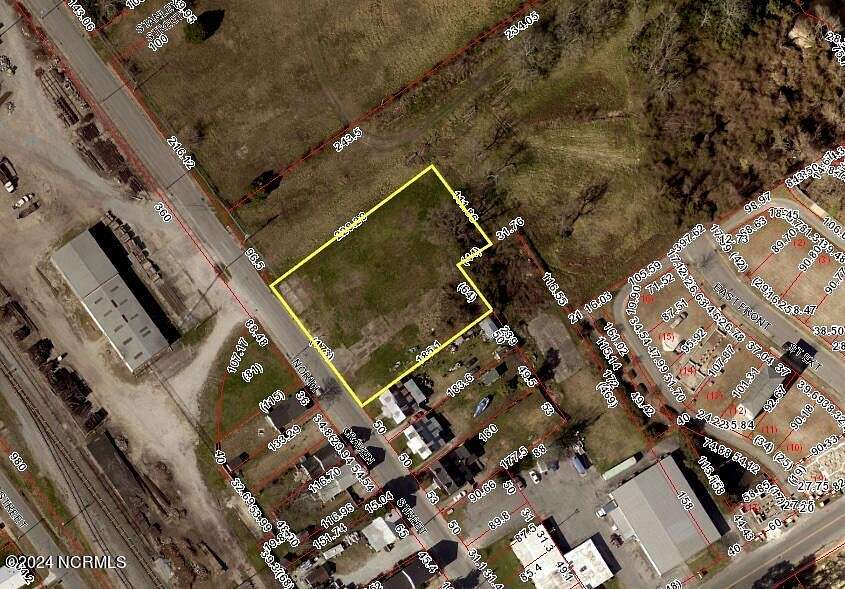 0.9 Acres of Mixed-Use Land for Sale in New Bern, North Carolina