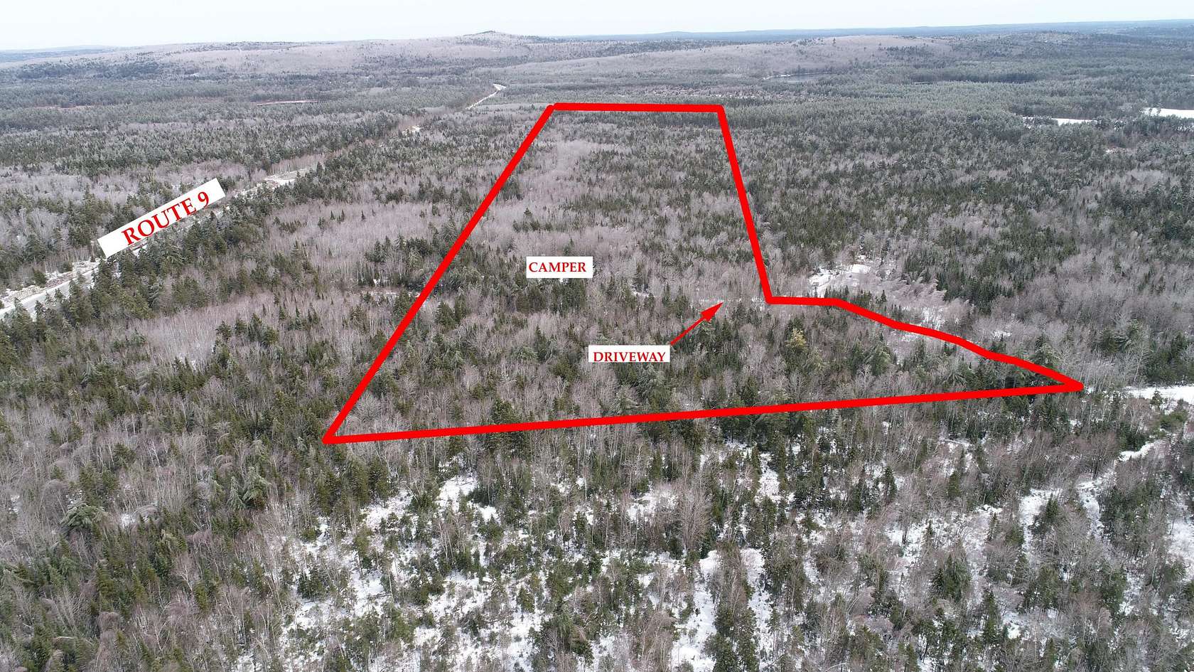 40.4 Acres of Recreational Land for Sale in Cherryfield, Maine