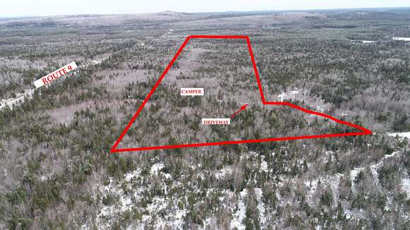 40.4 Acres of Recreational Land for Sale in Cherryfield, Maine