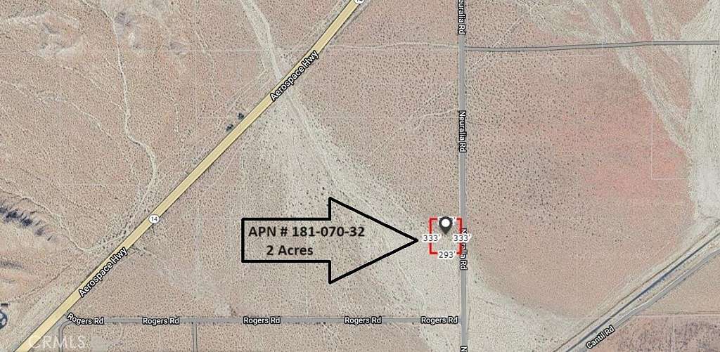 2 Acres of Land for Sale in California City, California