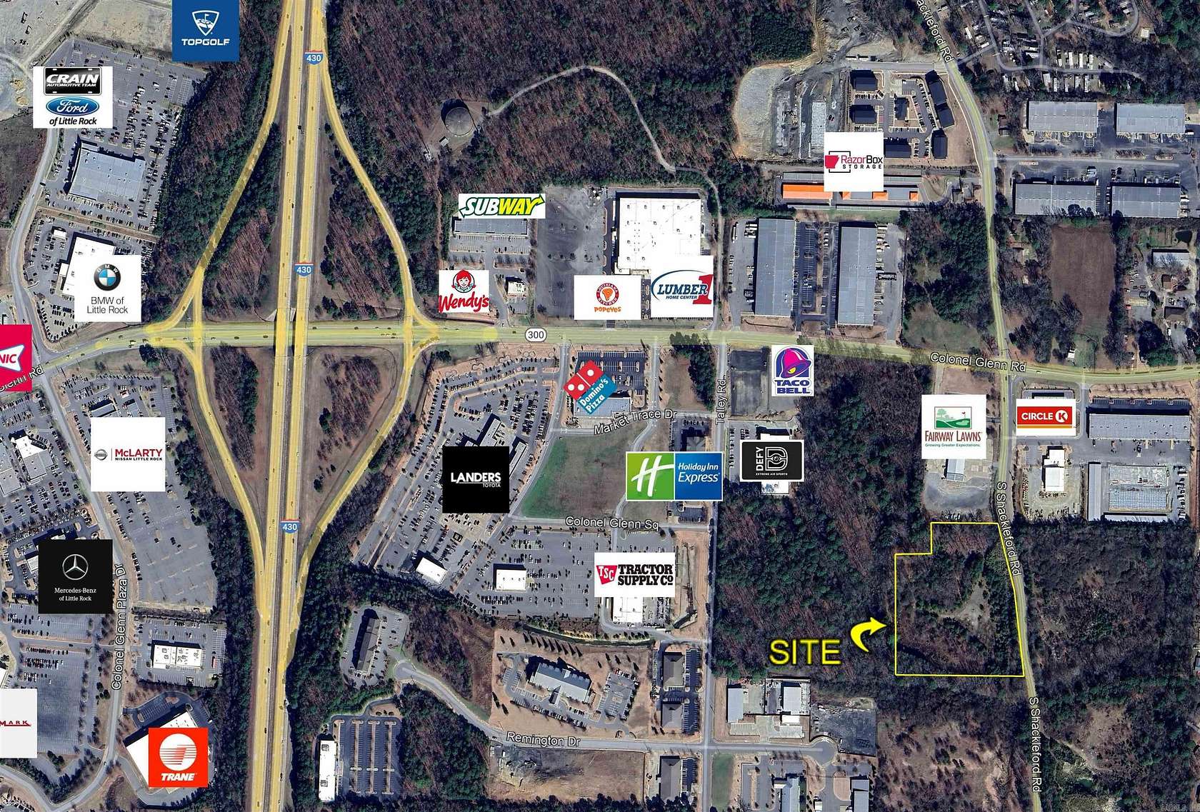 7.26 Acres of Residential Land for Sale in Little Rock, Arkansas