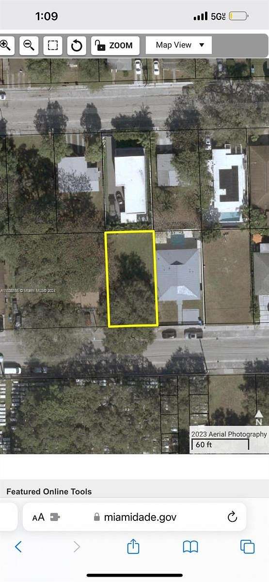 0.12 Acres of Residential Land for Sale in Miami, Florida
