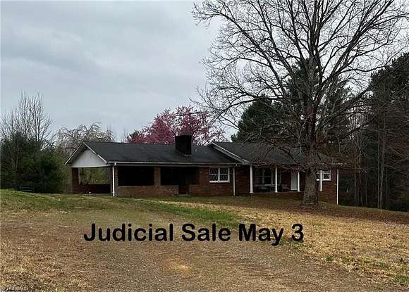 5.4 Acres of Residential Land with Home for Auction in North Wilkesboro, North Carolina