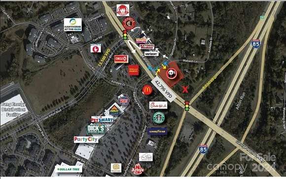 1 Acre of Mixed-Use Land for Sale in Concord, North Carolina