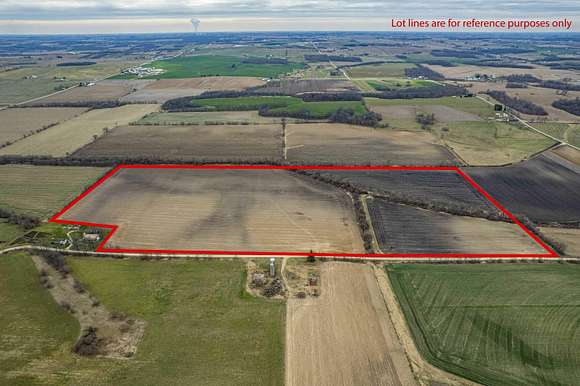 77.3 Acres of Recreational Land & Farm for Sale in Juda, Wisconsin