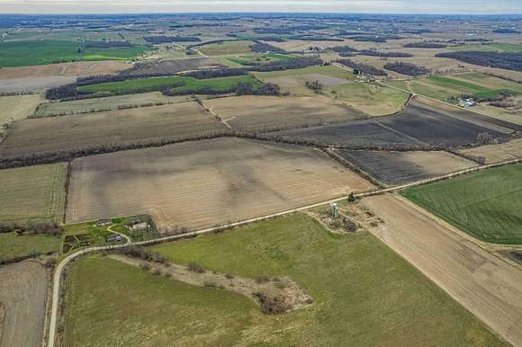 77.3 Acres of Recreational Land & Farm for Sale in Juda, Wisconsin