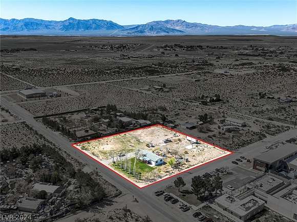 2 Acres of Residential Land with Home for Sale in Sandy Valley, Nevada