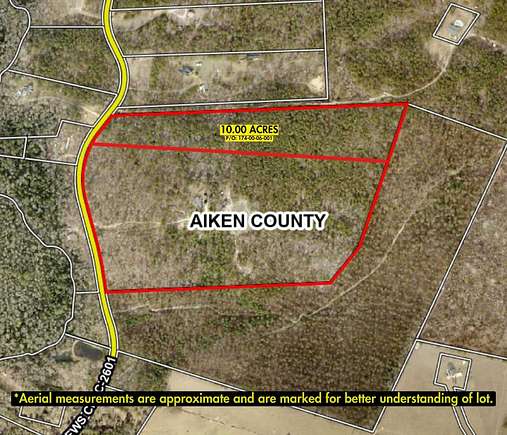 10 Acres of Commercial Land for Sale in Aiken, South Carolina