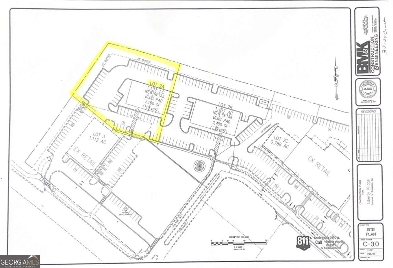 1.1 Acres of Commercial Land for Sale in Braselton, Georgia