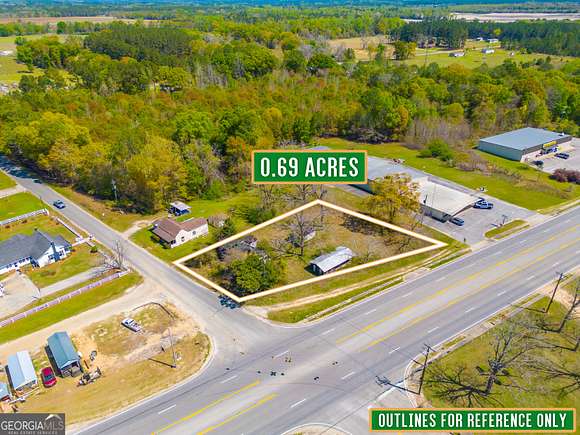 0.69 Acres of Commercial Land for Sale in Baxley, Georgia