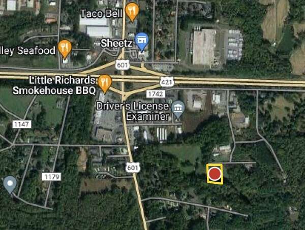1.7 Acres of Commercial Land for Sale in Yadkinville, North Carolina