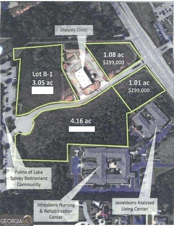 1.08 Acres of Commercial Land for Sale in Jonesboro, Georgia