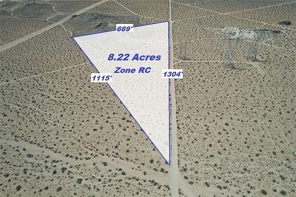 8.2 Acres of Land for Sale in Lucerne Valley, California
