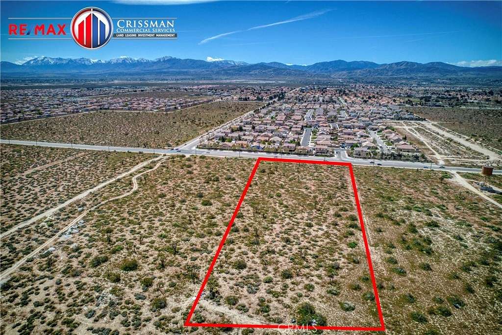 5.4 Acres of Improved Commercial Land for Sale in Palmdale, California