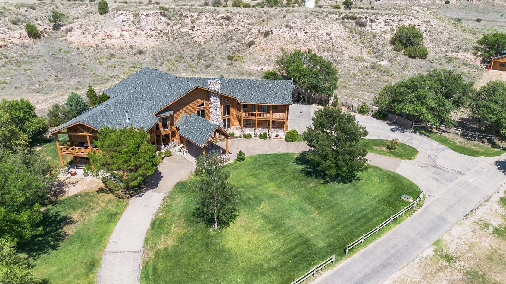 34 Acres of Land with Home for Sale in Canyon, Texas