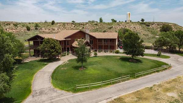 34 Acres of Land with Home for Sale in Canyon, Texas